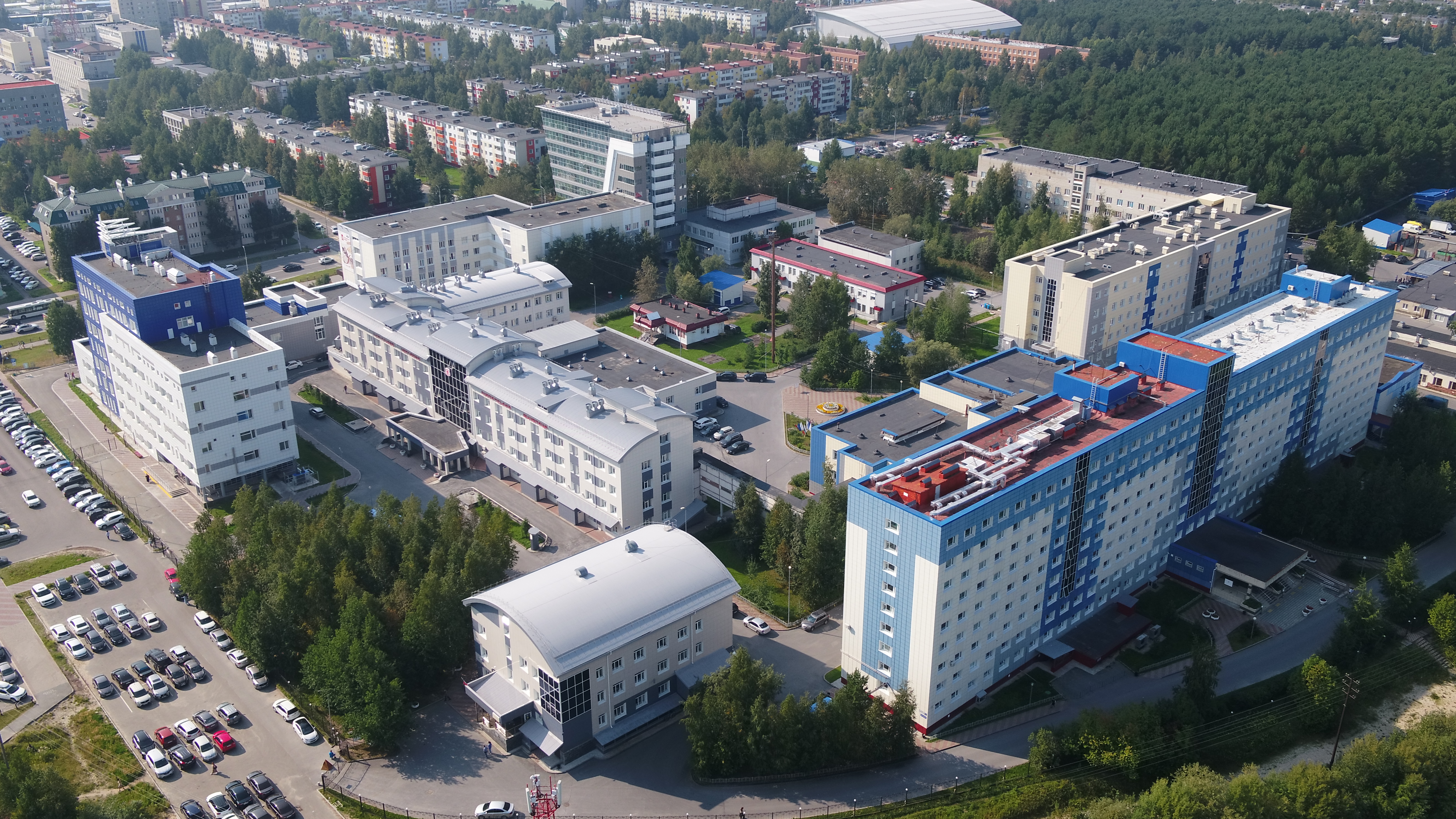 Больничный городок СОКБ сегодня